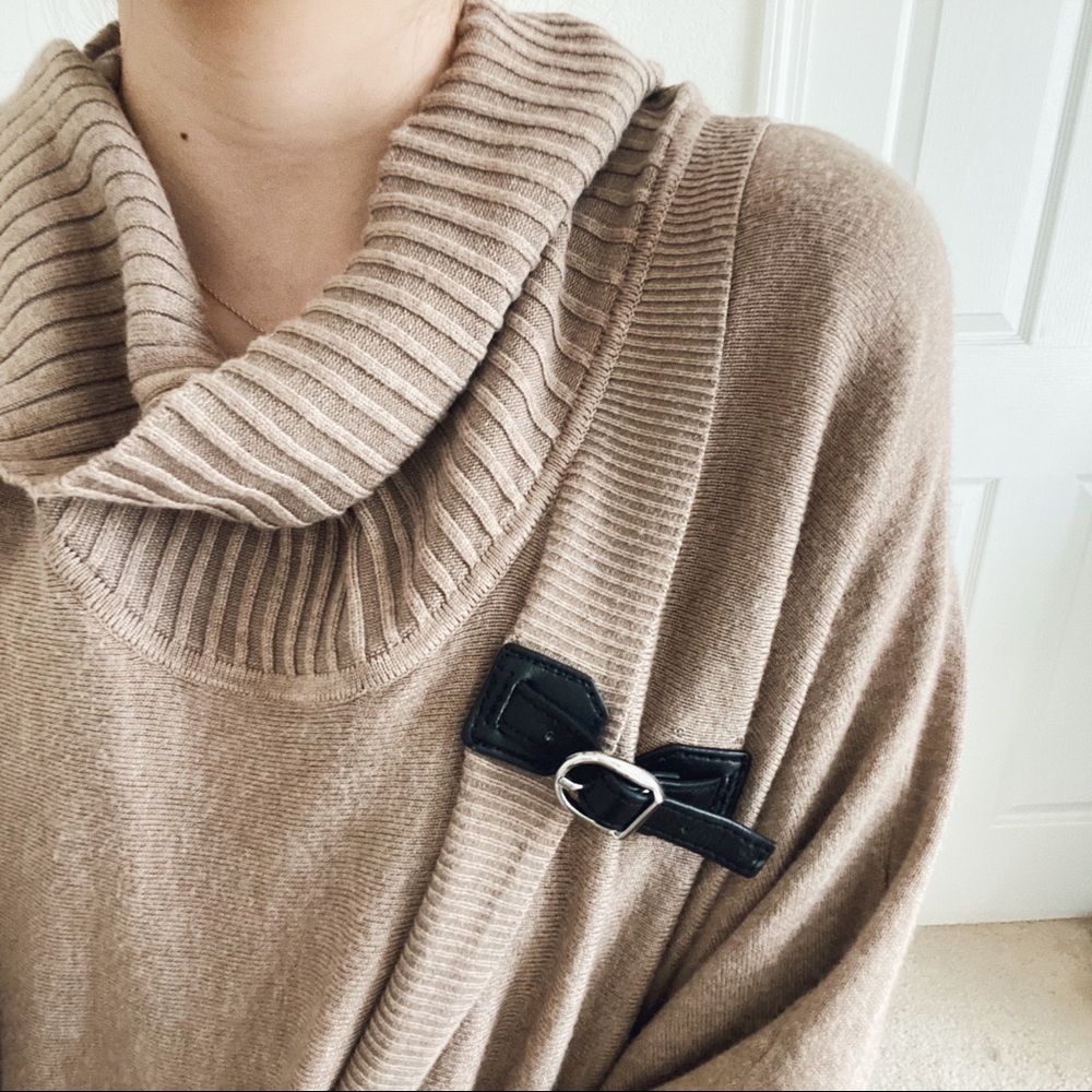 JM Collection Knit Sweater Capes - Picture 3 of 4